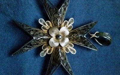 A Beautiful Object: The Filigree Maltese Cross